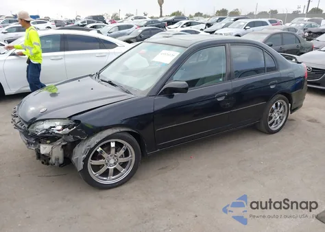 2005 Honda Civic Ex from USA, damaged, VIN 2HGES26755H533627